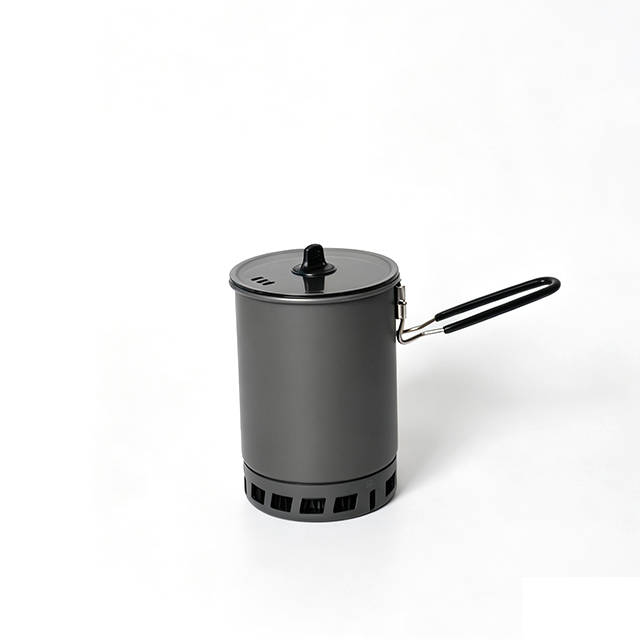 Outdoor Aluminum Pocket Camping Cookware Set s2300-4