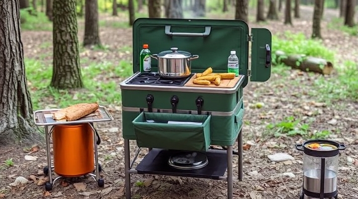 Top Features to Look for in an RV Camp Aluminum Kitchen