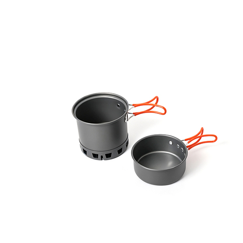 Outdoor Aluminum Pocket Camping Cookware Set SC7