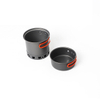 Outdoor Aluminum Pocket Camping Cookware Set SC7