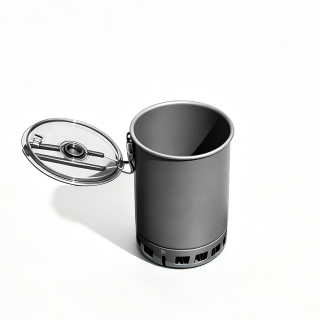 Outdoor Aluminum Pocket Camping Cookware Set S2300